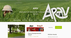 Desktop Screenshot of apev.ch